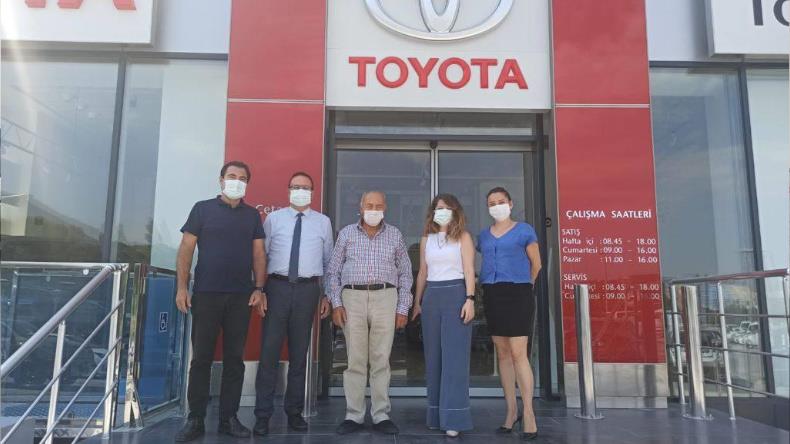 ÇETAŞ OTOMOTİV'İN KURUCUSU HASAN TAŞAR, TOYOTA ŞUBEMİZİ ZİYARET ETTİ